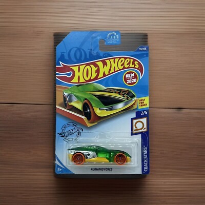 Hot Wheels -Track Stars 2/5 Forward Force Green 99/250 Collectible Car