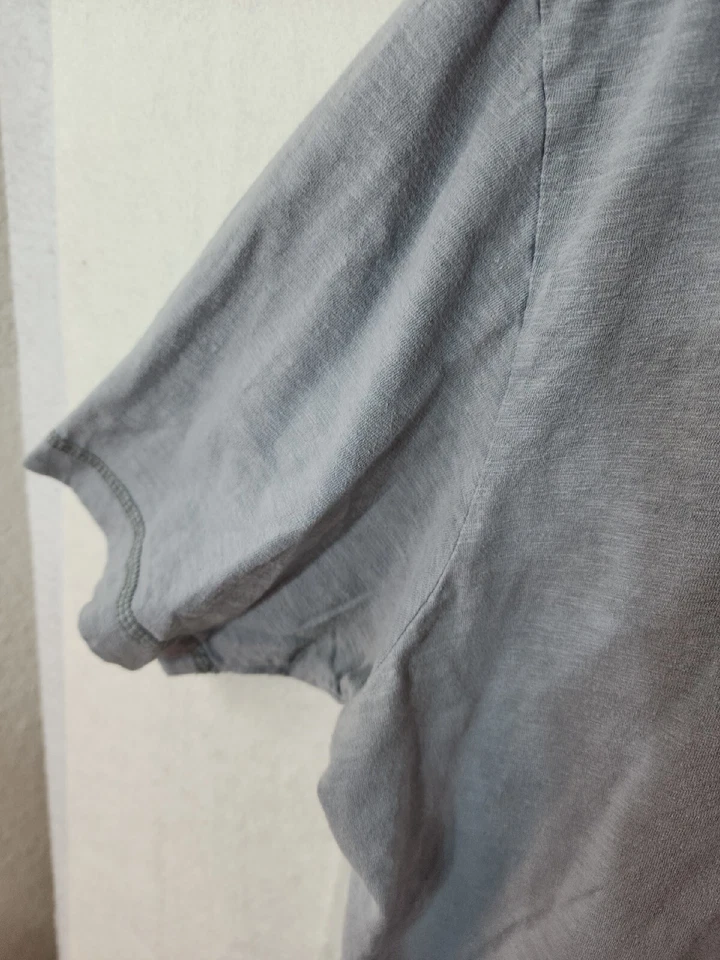 Swiss Cross Gray Cotton Short Sleeve Pocket Polo Shirt Mens XL - Image 3 of 4