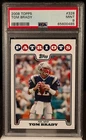 Tom Brady 2008 Topps #328 Patriots PSA 9
