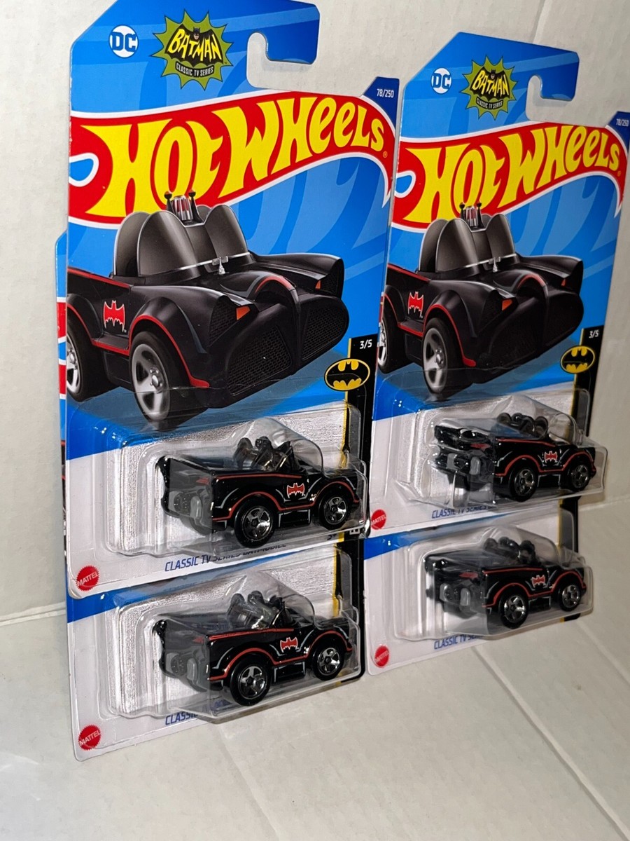 2022 HOT WHEELS CLASSIC TV SERIES BATMOBILE TOONED LOT OF 4