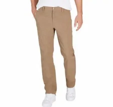 Weatherproof Vintage Tech Pants Flex Flatfront Stretch Lightweight 38×29