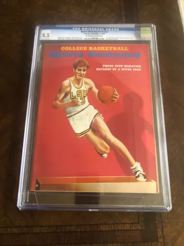 Sports Illustrated 1969 Pete Maravich CGC 8.5 2nd of 12 Graded Pop 2