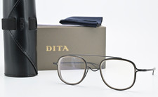 DITA Brille Tessel DTX118-46-03 BLK GRY Matt Anthrazit Leicht Titan Luxus Medium