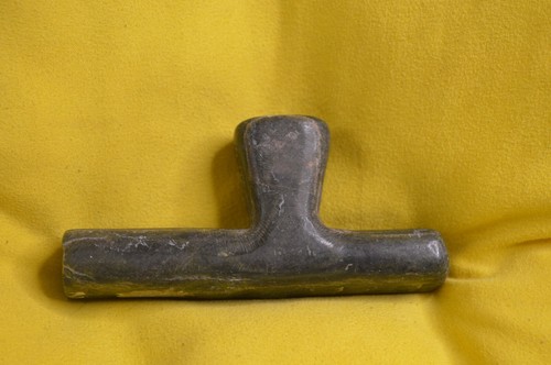 Native American/Indigenous Artifact Green Stone Pipe - Picture 2 of 18