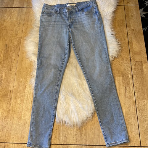 Levis 711 Skinny Jeans Light Wash 29 EUC | eBay