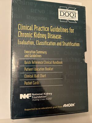 Clinical Practice Guidelines for Chronic Kidney Disease : K/DOQI Box Set