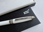 Montblanc Mb164 White Platinum Classique Trim ballpoint pen With Box — photo 8