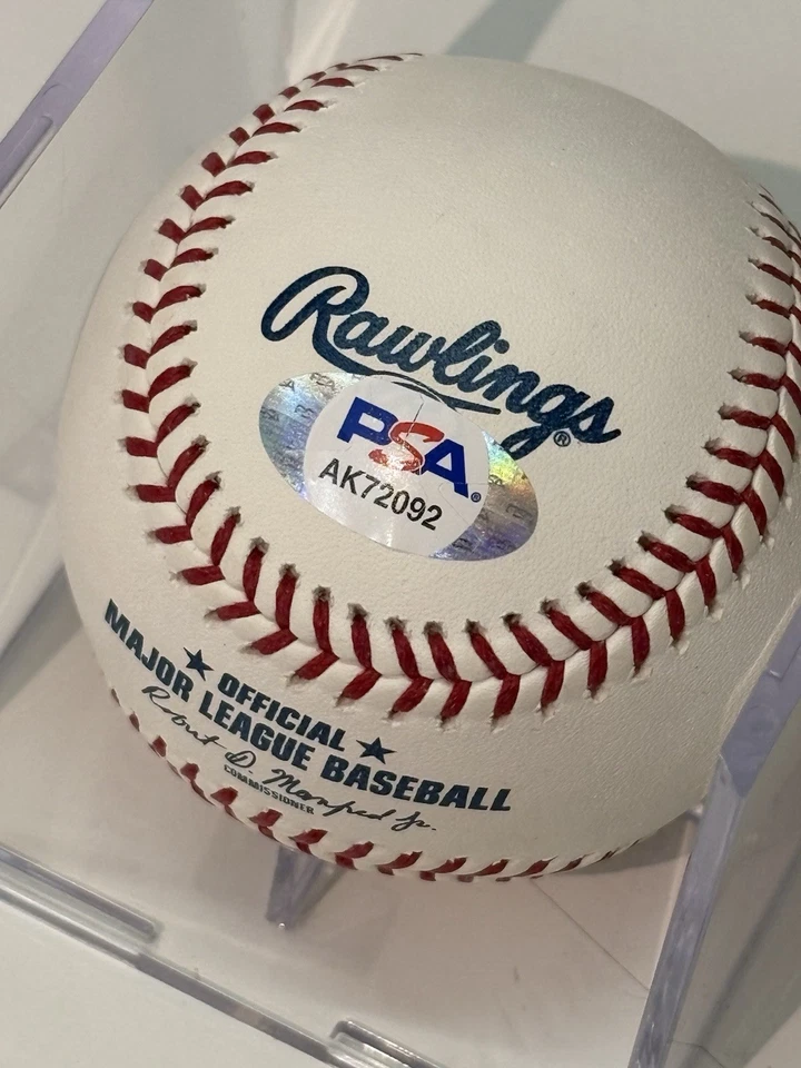 Alex Gordon Signed Baseball PSA COA Kansas City Royals World Series Champs - Image 3 of 3