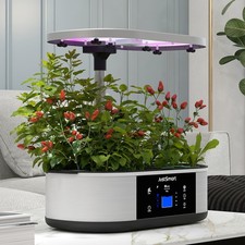 12 Pods Hydroponics Growing System Indoor Garden w/ APP Control Auto Light Timer