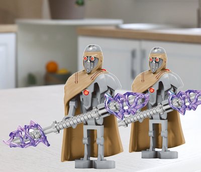 #ad 2 Custom MagnaGuard Minifigures Magna Guard Star Wars lego $26.99