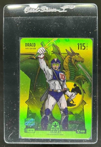 2024 Bo Jackson Battle Arena Alpha Draco Green Battlefoil SSP GLOW First #GBF-60