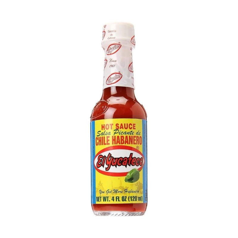6x El Yucateco Hot Sauce Chile Habanero Salsa Picante Flavor 4oz 6490₽
