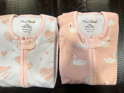 Mama Cheetah Wearable Blankets TOG .5. 12-18 Months2 Pack Swan and Heart