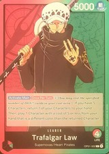 One Piece TCG - Leader Einzelkarte - OP01-002 Trafalgar Law L/EN/NM (Pre-Errata)