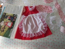 kit vêtement poupée modes et travaux Marie-Françoise février 1977