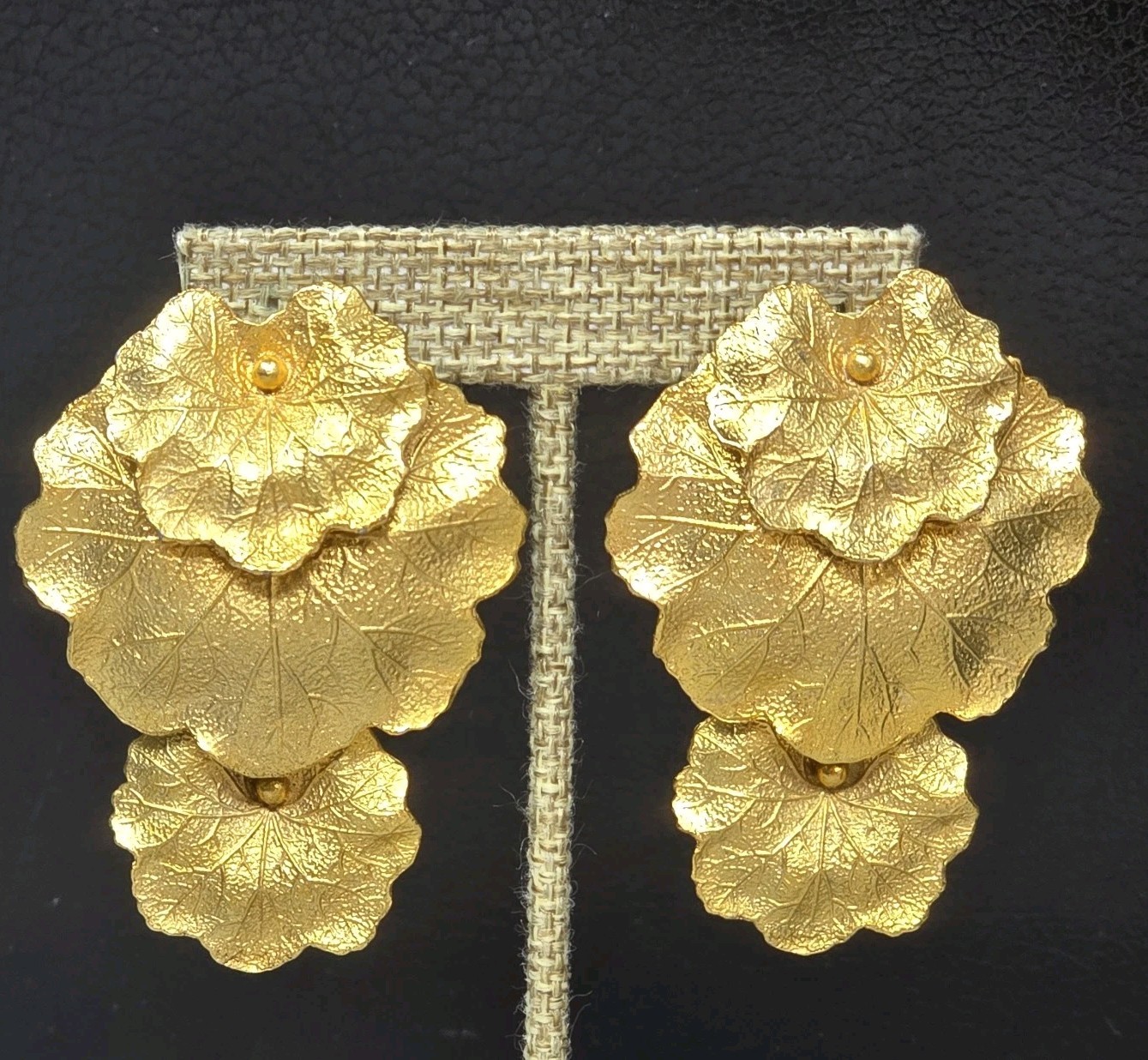 les bernard earrings Statement Dangle Movement Si… - image 1