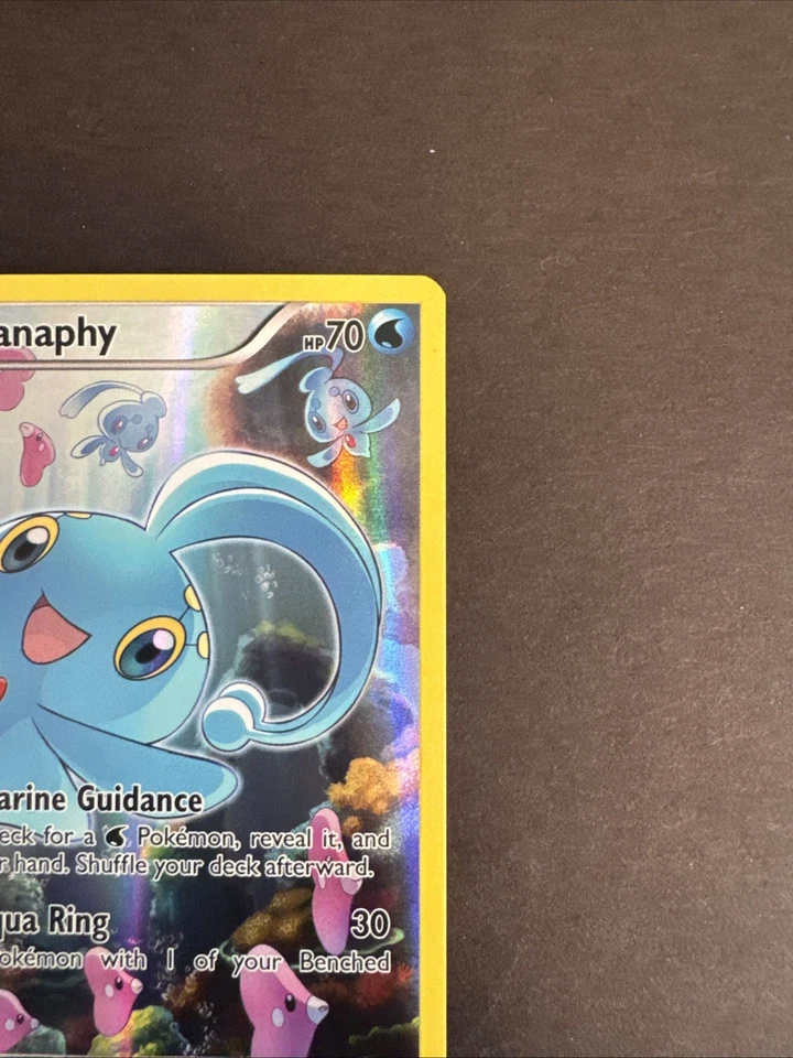 Manaphy XY113 Promo Pokemon Card TCG Full Art 2016 NM/VLP - Image 3 of 4