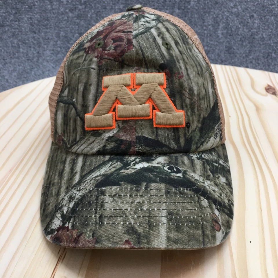 Sombrero de camionero Minnesota Gophers Top Of The World unisex verde OS logotipo bordado Foto 2 de 4