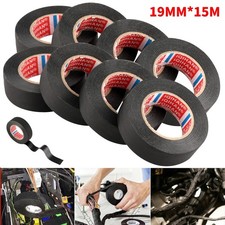 8-Rolls Cloth Tape Wire Electrical Wiring Harness Car Auto SUV truck 19mm 15m