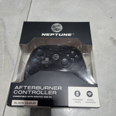 Neptune Afterburner Trasparent Controller for Switch PC Wireless Black