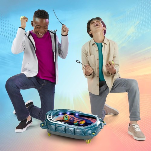 Beyblade Burst Quad Strike Battle Set X4 Quad Zones Raro F6780 - Imagen 7 de 15