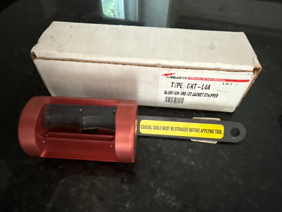 Andrew Gkt-l4a Aluminum Ground Kit Jacket Stripper Heliax Cable Commscope - Image 2 of 4