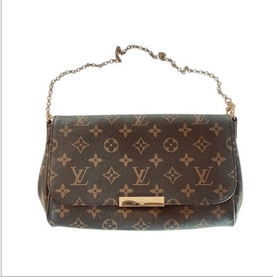 Authentic Ladies Louis Vuitton Monogram Favorite MM Hand Bag/Shoulder Bag