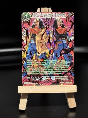 Dragon Ball Super Card Game Android 17 and Hell Fighter #BT19-077