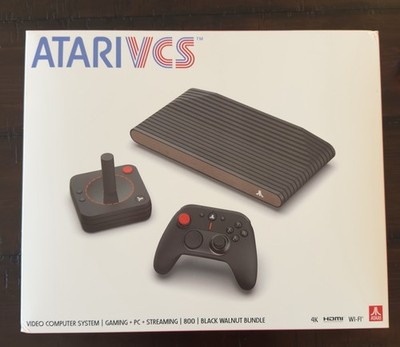 Atari VCS 800 Black Walnut Console Video Game Computer System
