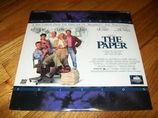 THE PAPER Laserdisc LD WIDESCREEN FORMAT BRAND NEW SEALED VERY RARE GREAT FILM 