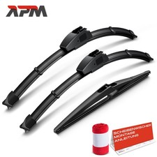 3x Scheibenwischer Wischerblatt Vorne Hinten 450/475/300 für MINI Cabriolet R52