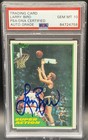 Larry Bird Signed 1981 Topps Super Action #101 PSA/DNA GEM 10 AUTO NBA HOF 33