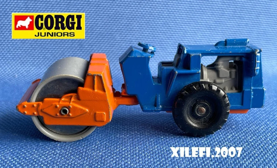 corgi ray go rascal 600 britain 1970 rullo compressore diecast 1:64 COME DA FOTO - Immagine 4 di 4