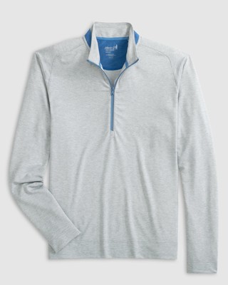 johnnie-O Brewer Performance 1/4 Zip Pullover Seal Size S