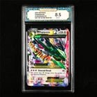 TQG 8.5 NM-MT+ 2015 Pokemon ENG M Rayquaza ex 76/108 Holo EX