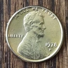 Photo of a 1978-D Lincoln Memorial Cent from an eBay listing that sold on Jul 19, 2026