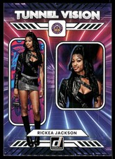 2025 Donruss WNBA Tunnel Vision Rickea Jackson #12 Los Angeles Sparks
