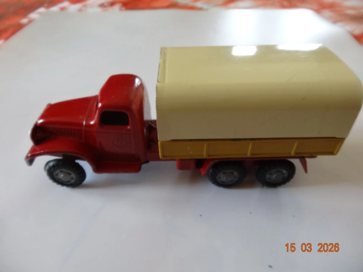 CIJ camion benne rouge Renault Fainéant filoguidé - Collection