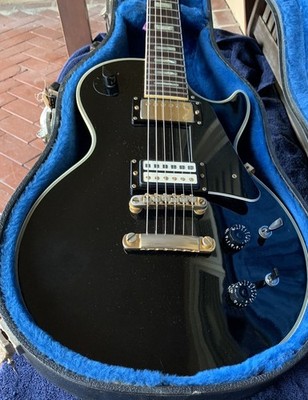 Electra Omega X210 Black Beauty MIJ Single Cut 1977 Electric Guitar Japan w HSC