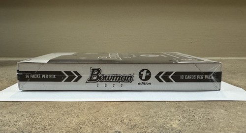 2022 Bowman Baseball 1st Edition Factory Sealed Hobby Box - Picture 2 of 2