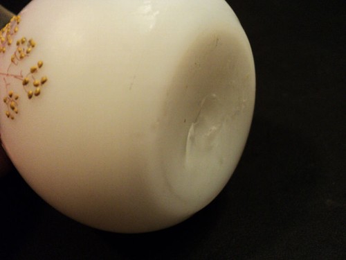 Victorian Cased Satin Glass Ewer, Applied Thorn Handle - Picture 7 of 9