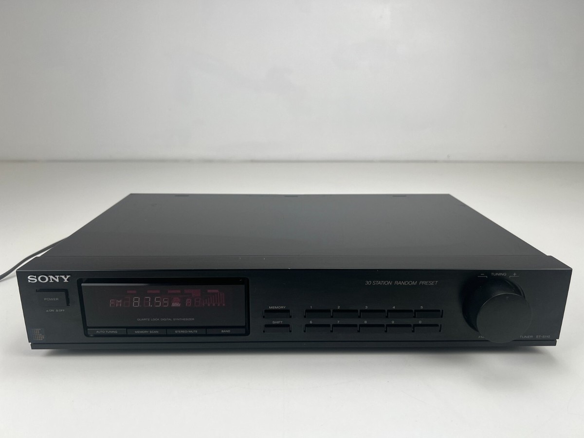 Sony ST-S110 - FM/AM Tuner | eBay