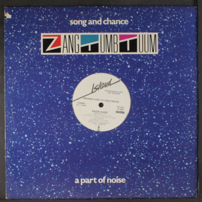 FRANKIE GOES TO HOLLYWOOD: rage hard / same ISLAND 12'' Single 33 RPM