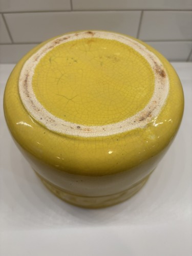 Maceta de colección Hull Art Pottery años 30 elefantes amarillos Jardiniere - Imagen 15 de 17