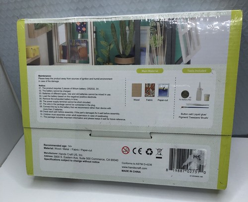 Hands Craft 3D Puzzle DIY Dollhouse - Balcony - Picture 4 of 6