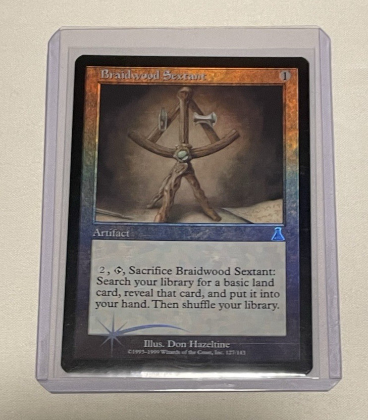 1x Braidwood Sextant - Urza's Destiny - Foil - MTG - Magic the Gathering - NM
