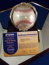 500 HOME RUN HITTERS BASEBALL SIGNED AUTOGRAPHS MANTLE MAYES AARON JACKSON SCHMI