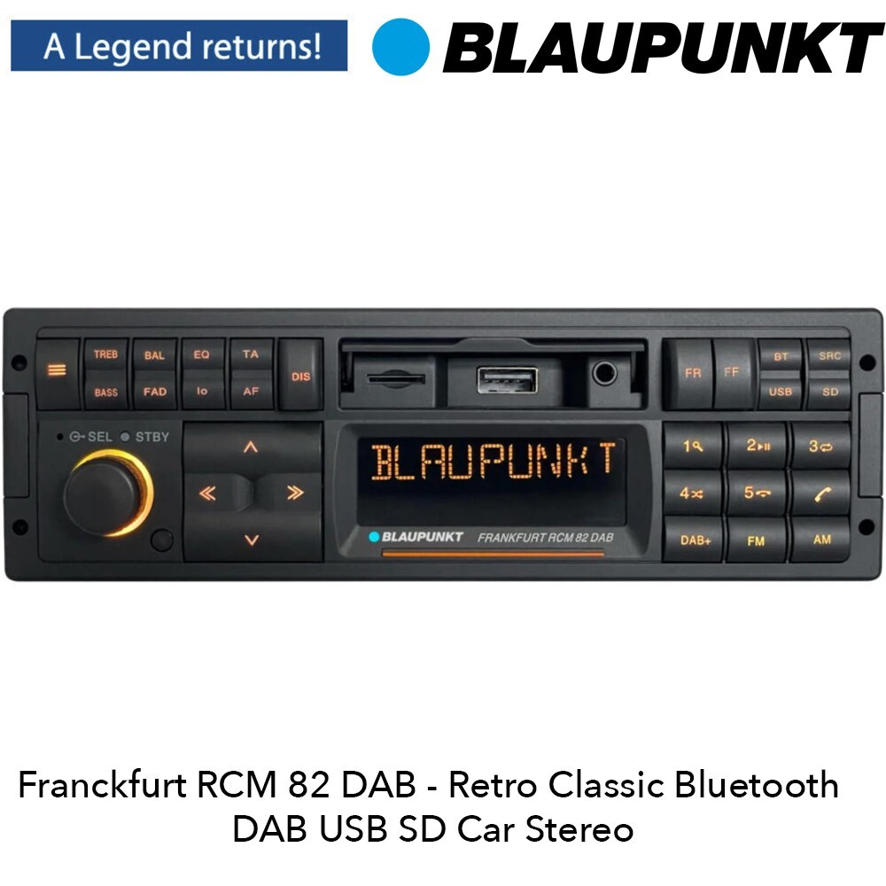 Blaupunkt Frankfurt RCM 82 DAB Retro Classic Bluetooth DAB USB SD