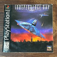 Independence Day PS1 Playstation 1 PS One Instruction Manual Only