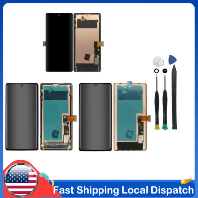 OLED LCD Display Touch Screen For Google Pixel 6 Pro/GLUOG G8VOU Digitizer±Frame